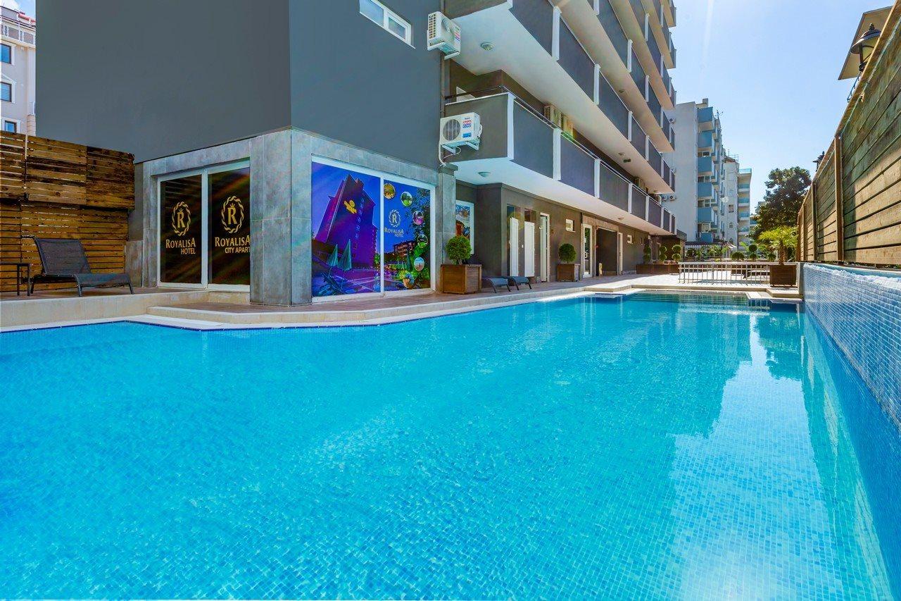 Royalisa City Apart Hotel Alanya Luaran gambar
